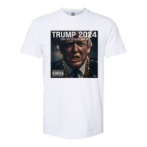 Donald Trump Album Cover Ultra Maga Trump Revenge 2024 Softstyle CVC T-Shirt