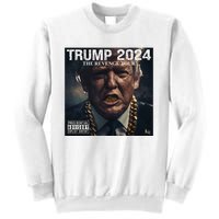 Donald Trump Album Cover Ultra Maga Trump Revenge 2024 Sweatshirt