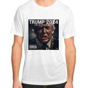 Donald Trump Album Cover Ultra Maga Trump Revenge 2024 Adult ChromaSoft Performance T-Shirt