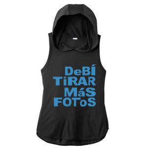 Debi Tirar Album Mas Fotos Dtmf For Music Lover Fans Ladies PosiCharge Tri-Blend Wicking Draft Hoodie Tank