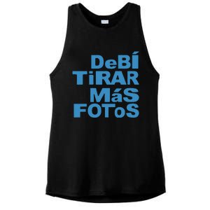 Debi Tirar Album Mas Fotos Dtmf For Music Lover Fans Ladies PosiCharge Tri-Blend Wicking Tank