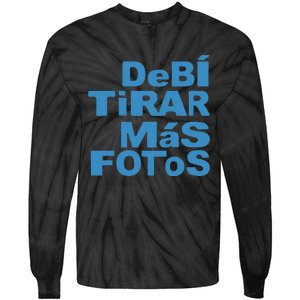 Debi Tirar Album Mas Fotos Dtmf For Music Lover Fans Tie-Dye Long Sleeve Shirt