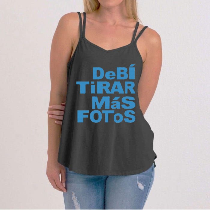 Debi Tirar Album Mas Fotos Dtmf For Music Lover Fans Women's Strappy Tank