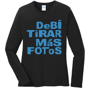 Debi Tirar Album Mas Fotos Dtmf For Music Lover Fans Ladies Long Sleeve Shirt