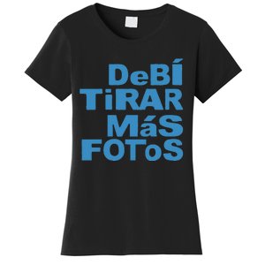 Debi Tirar Album Mas Fotos Dtmf For Music Lover Fans Women's T-Shirt