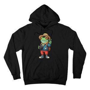 Debi Tirar Album Mas Fotos Frog For Music Lover Fans Hoodie