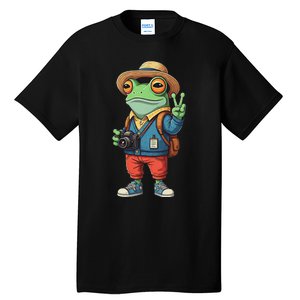 Debi Tirar Album Mas Fotos Frog For Music Lover Fans Tall T-Shirt