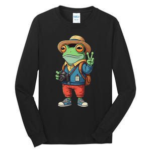 Debi Tirar Album Mas Fotos Frog For Music Lover Fans Tall Long Sleeve T-Shirt