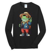 Debi Tirar Album Mas Fotos Frog For Music Lover Fans Tall Long Sleeve T-Shirt