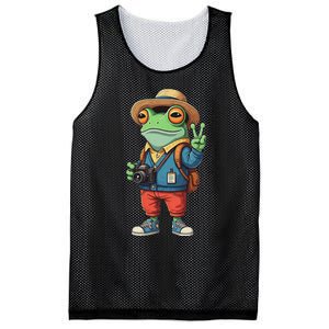 Debi Tirar Album Mas Fotos Frog For Music Lover Fans Mesh Reversible Basketball Jersey Tank