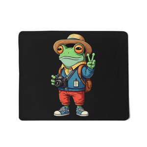 Debi Tirar Album Mas Fotos Frog For Music Lover Fans Mousepad