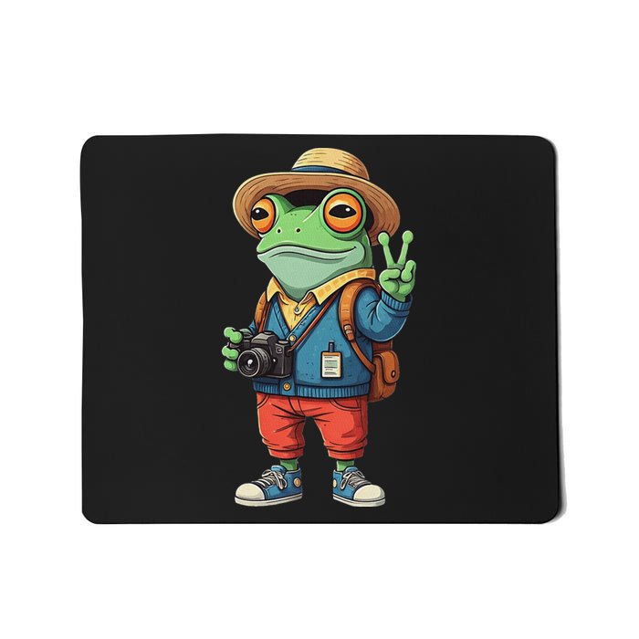 Debi Tirar Album Mas Fotos Frog For Music Lover Fans Mousepad