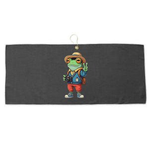 Debi Tirar Album Mas Fotos Frog For Music Lover Fans Large Microfiber Waffle Golf Towel