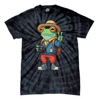 Debi Tirar Album Mas Fotos Frog For Music Lover Fans Tie-Dye T-Shirt