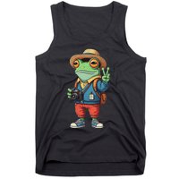 Debi Tirar Album Mas Fotos Frog For Music Lover Fans Tank Top