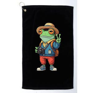 Debi Tirar Album Mas Fotos Frog For Music Lover Fans Platinum Collection Golf Towel