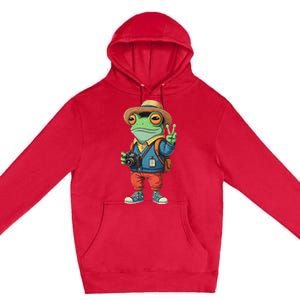 Debi Tirar Album Mas Fotos Frog For Music Lover Fans Premium Pullover Hoodie