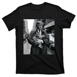 Donald Trump And Cat In Nyc T-Shirt