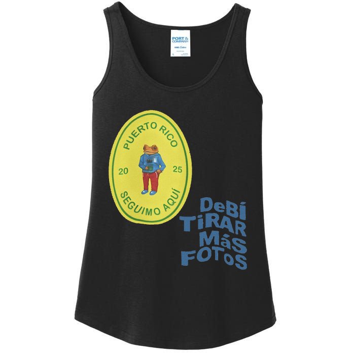 Debi Tirar Album Mas Fotos Frog Vintage Lover Design Ladies Essential Tank