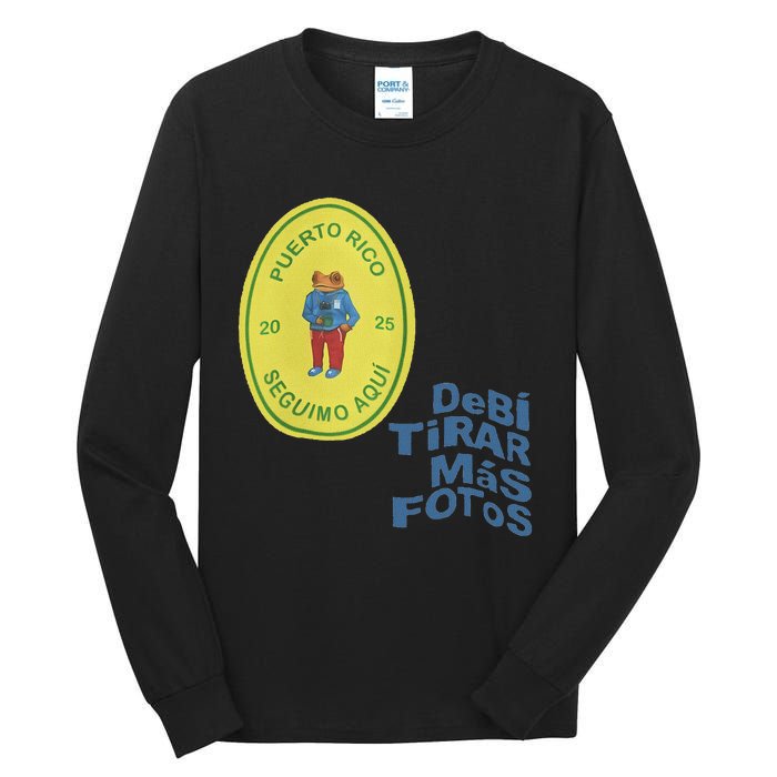 Debi Tirar Album Mas Fotos Frog Vintage Lover Design Tall Long Sleeve T-Shirt