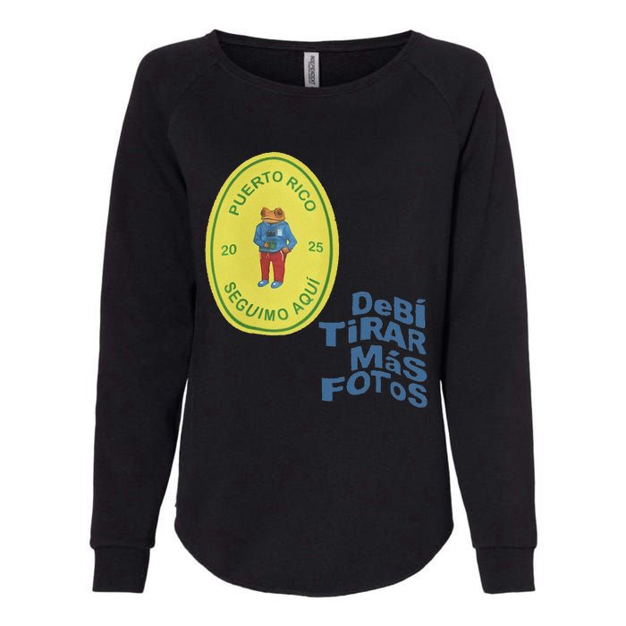 Debi Tirar Album Mas Fotos Frog Vintage Lover Design Womens California Wash Sweatshirt