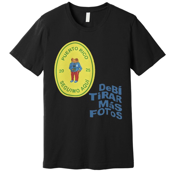 Debi Tirar Album Mas Fotos Frog Vintage Lover Design Premium T-Shirt