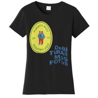 Debi Tirar Album Mas Fotos Frog Vintage Lover Design Women's T-Shirt