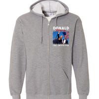 Donald Trump Assassination I Will Never Stop Full Zip Hoodie