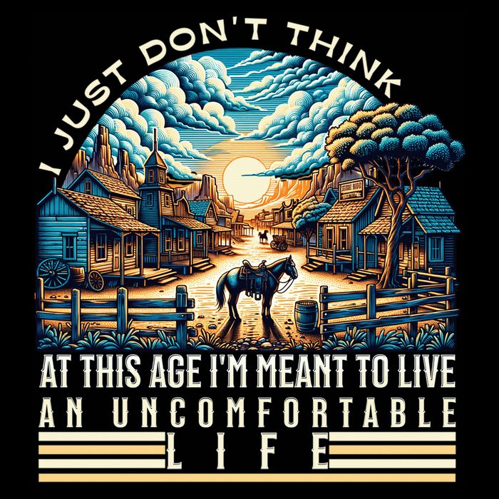 Don'T Think At This Age I'M Meant To Live Uncomfortable Life 16 in Basic Backpack