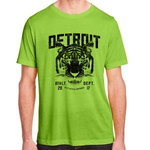 Detroit Tiger Athletic Department Apparel For Men Women Gift Adult ChromaSoft Performance T-Shirt