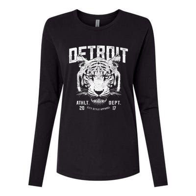 Detroit Tiger Athletic Department Apparel For Men Women Gift Womens Cotton Relaxed Long Sleeve T-Shirt