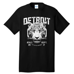 Detroit Tiger Athletic Department Apparel For Men Women Gift Tall T-Shirt