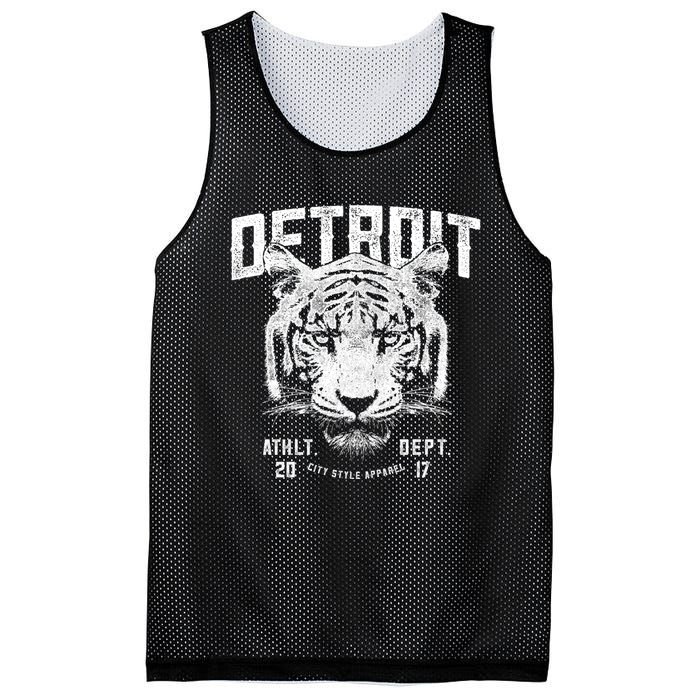 Detroit Tiger Athletic Department Apparel For Men Women Gift Mesh Reversible Basketball Jersey Tank