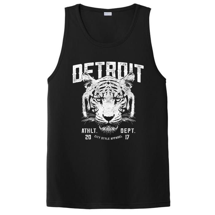 Detroit Tiger Athletic Department Apparel For Men Women Gift PosiCharge Competitor Tank