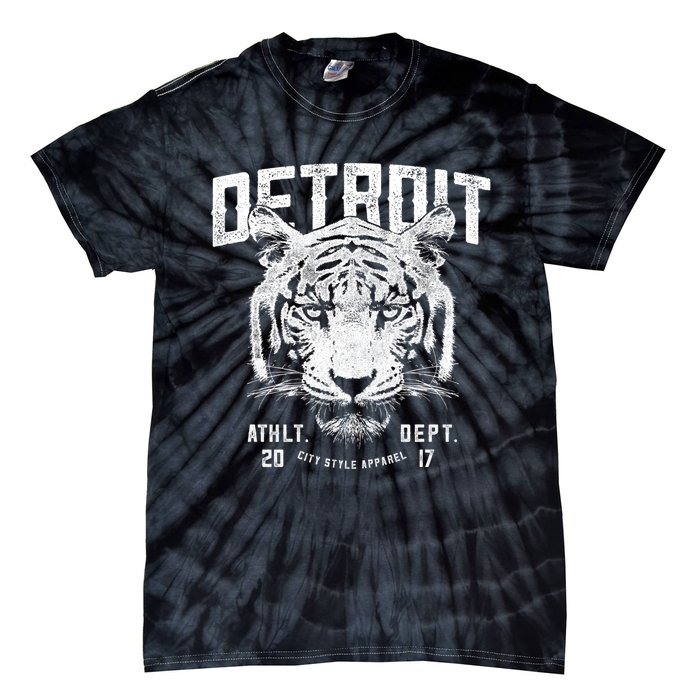 Detroit Tiger Athletic Department Apparel For Men Women Gift Tie-Dye T-Shirt