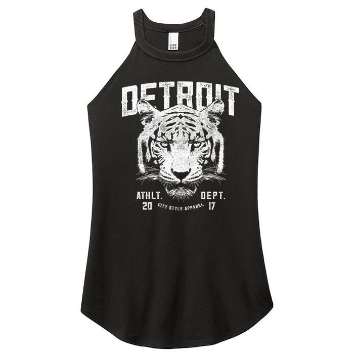 Detroit Tiger Athletic Department Apparel For Men Women Gift Women’s Perfect Tri Rocker Tank