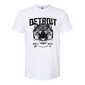 Detroit Tiger Athletic Department Apparel For Men Women Gift Softstyle CVC T-Shirt