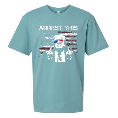 Donald Trump Arrest This Fingers 2024 Election Pro Trump Sueded Cloud Jersey T-Shirt