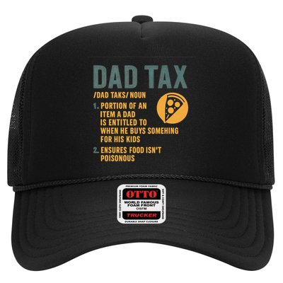 Dad Tax: A Fun Take on Fatherhood Trucker Hat