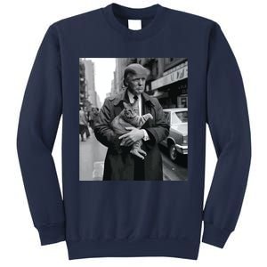 Donald Trump And Cat In Nyc Sweatshirt