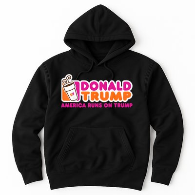 Donald Trump America Runs On Trump Hoodie