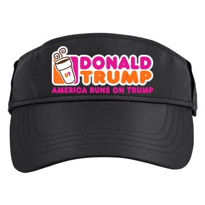Donald Trump America Runs On Trump Adult Drive Performance Visor
