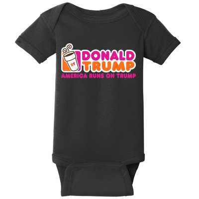 Donald Trump America Runs On Trump Baby Bodysuit