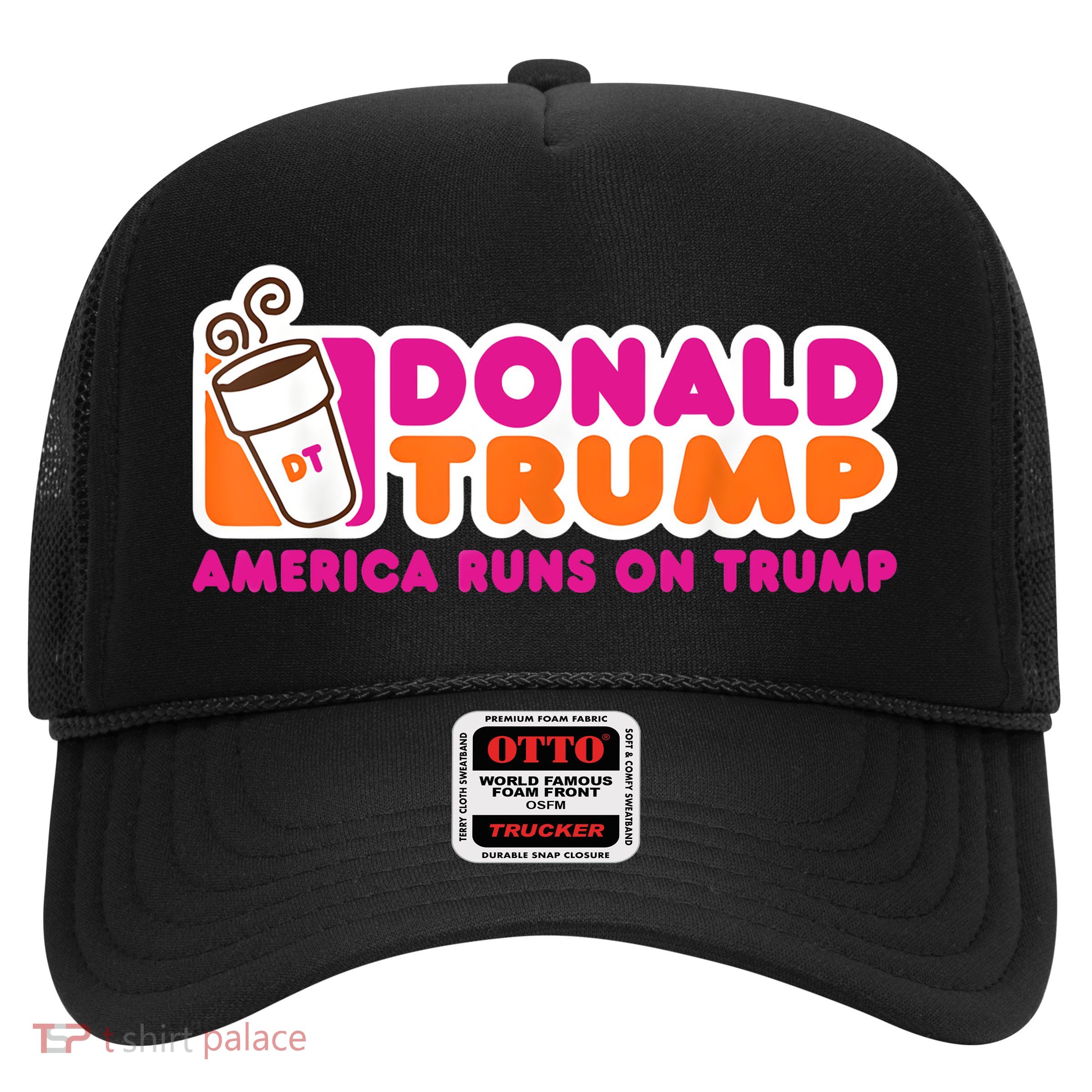 Donald Trump America Runs On Trump Trucker Hat