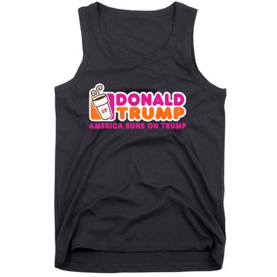 Donald Trump America Runs On Trump Tank Top