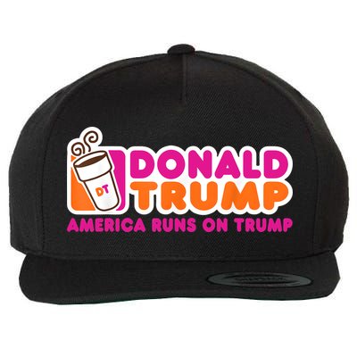 Donald Trump America Runs On Trump Wool Snapback Cap