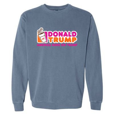 Donald Trump America Runs On Trump Garment-Dyed Sweatshirt