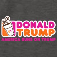 Donald Trump America Runs On Trump Vector Backpack