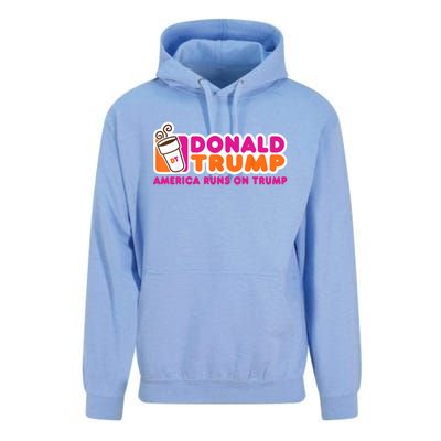 Donald Trump America Runs On Trump Unisex Surf Hoodie