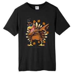 Dabbing Turkey Awesome Thanksgiving Day Funny Cute Holiday Cool Gift Tall Fusion ChromaSoft Performance T-Shirt